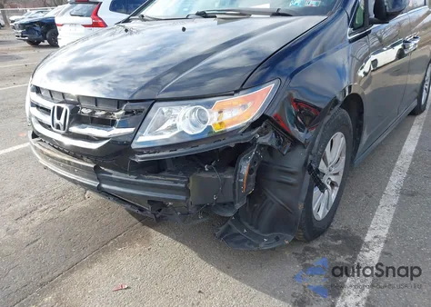 2015 Honda Odyssey Ex-L z USA, uszkodzony, nr VIN 5FNRL5H68FB047579